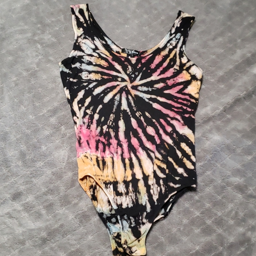 Tie dye bodysuit